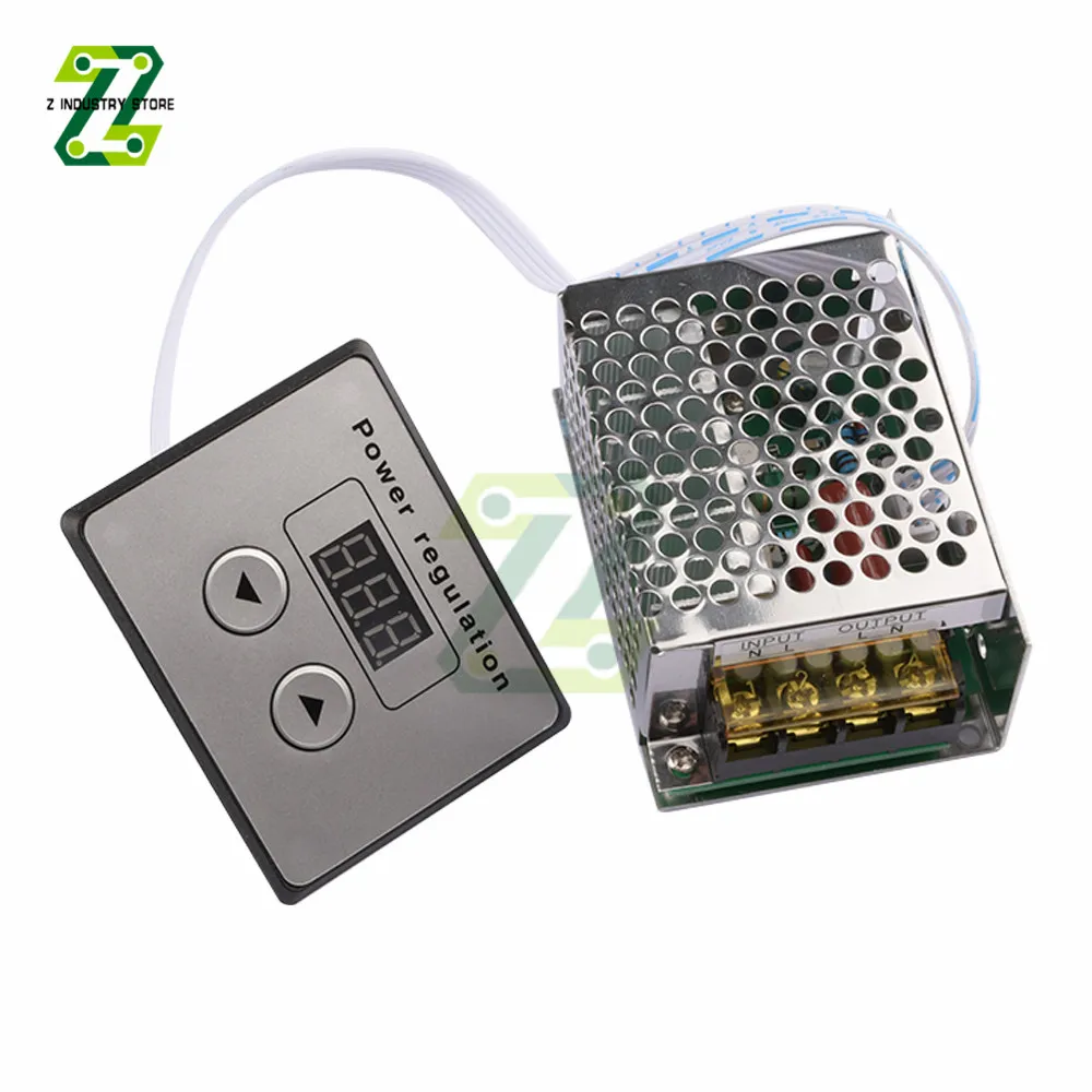 Электронный регулятор напряжения для электронагревателей переменный ток 220 В 4000