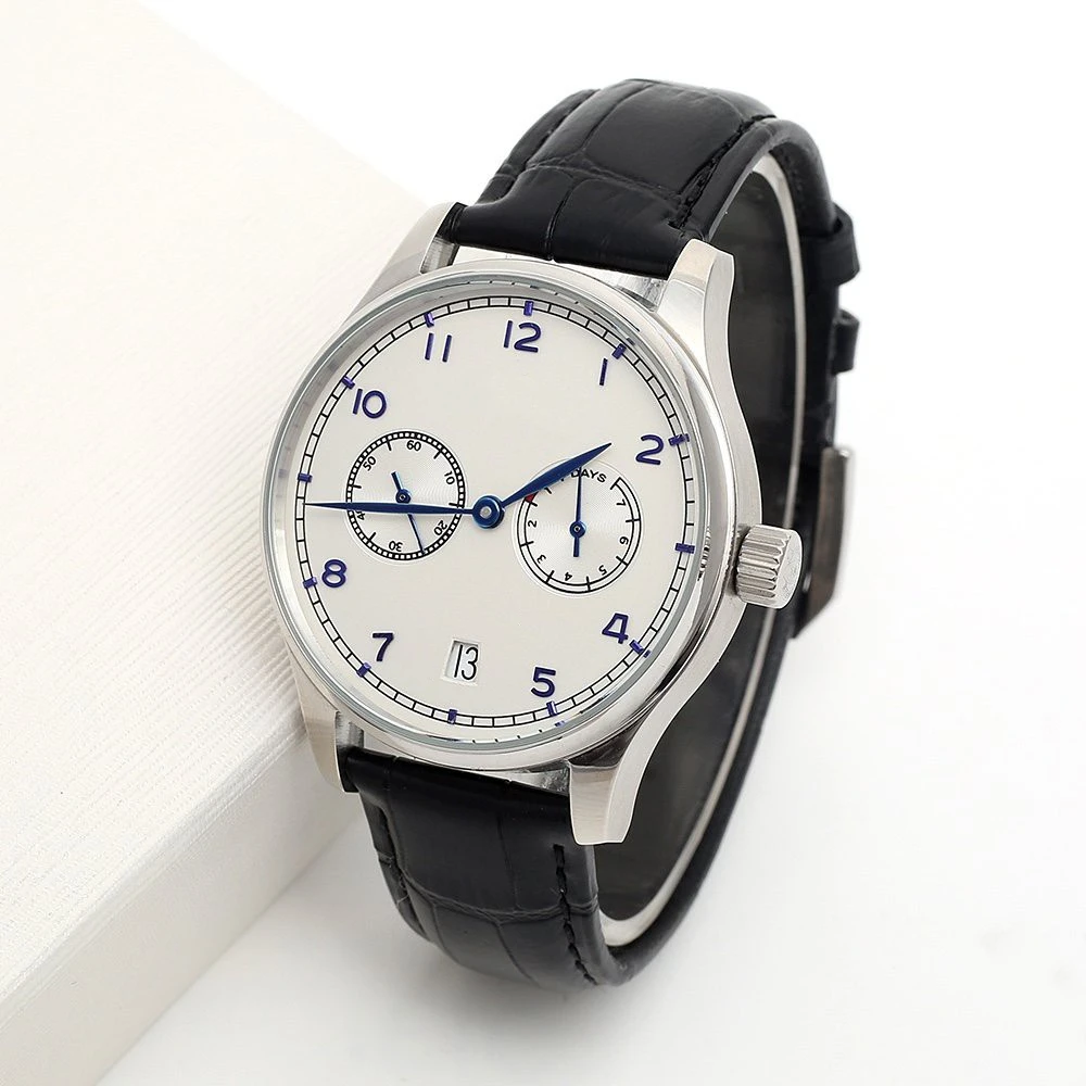 

Мужские автоматические механические часы с кожаным ремешком