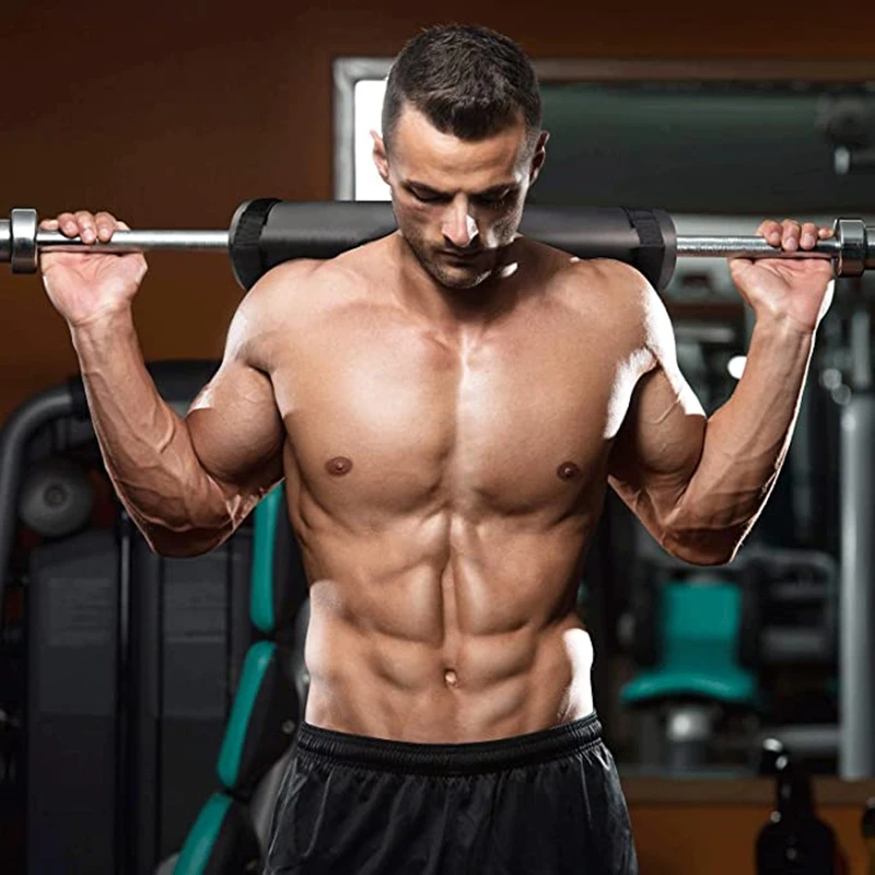 Барьерная накладка для приседаний, толчков бедра и поддержки плеч и шеи весового подъема, гимнастического оборудования для тренировки ягодиц.