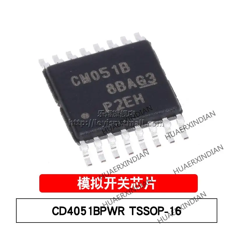 

10 шт./лот новый оригинальный CD4051BPWR CM051B TSSOP-16 8 в наличии