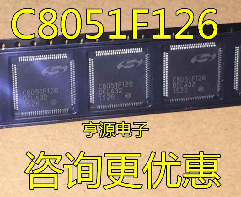 

5pcs original new C8051F126 C8051F126-GQR