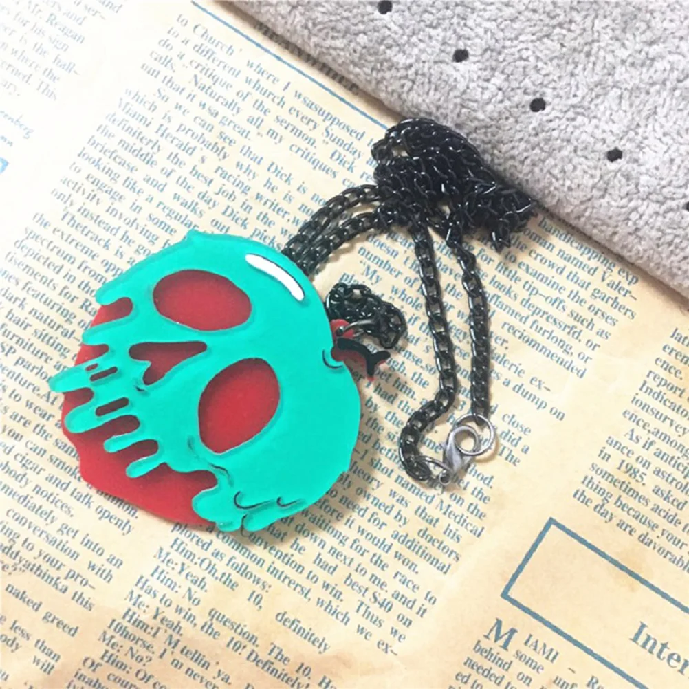 Креативная цепочка на ключицу подвеска ужасов Хэллоуин нежное ожерелье забавная