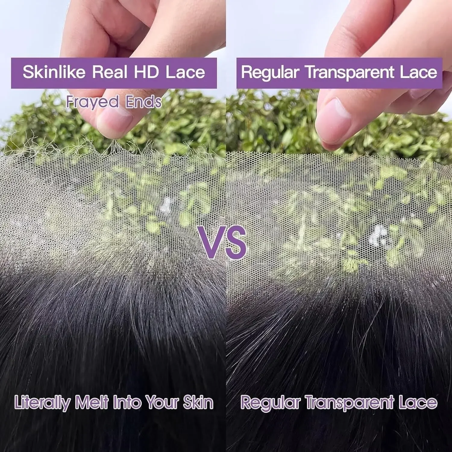 24-дюймовый Hd Парик Шнурка Фронтальные Человеческие Волосы С Объемной Волной Для