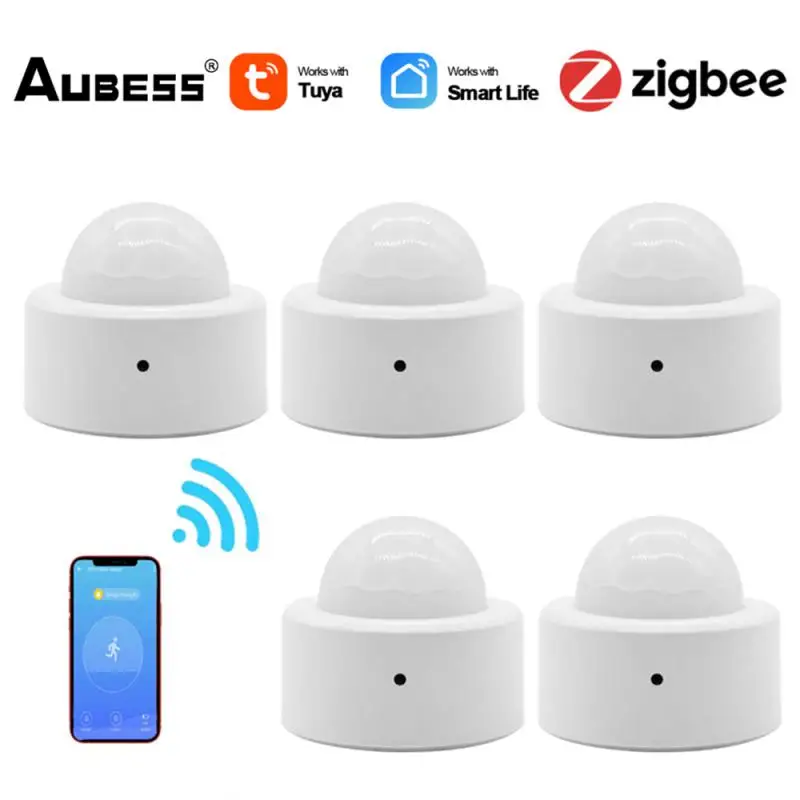 

Tuya ZigBee PIR Motion Sensor Automation Human Body Infrared Detector Home Security Alarm Sensor With Smart Life Gateway Hub