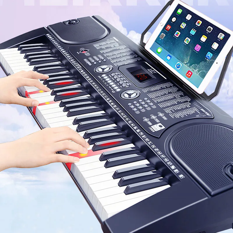 

Synthesizer Musical Keyboard Professional Adults Controller Musical Keyboard Midi Controller Teclado Electronic Piano WWH