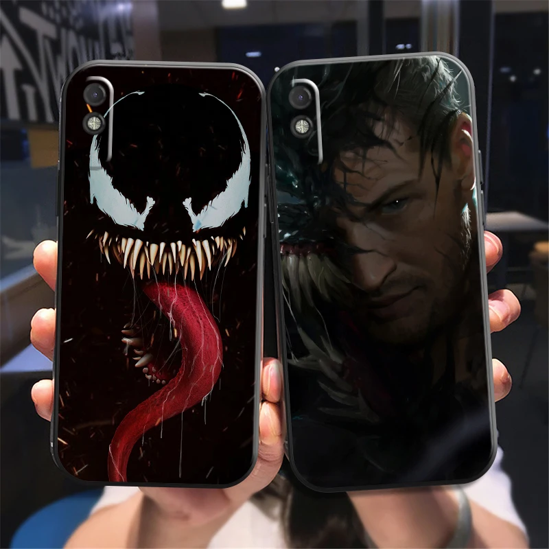 

Marvel Venom Phone Case For Xiaomi CC9 CC9e 10S 10 Pro 11 11 Lite 11 Pro 10 Funda Carcasa Black Silicone Cover Coque