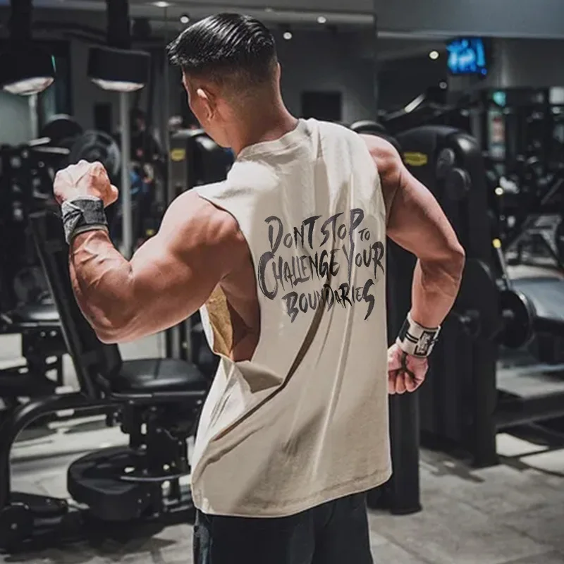 

Japan Men Tank Top Bodybuilding Stringer Gym Sleeveless Undershirt Men Fitness Cotton Vest Singlets Sportswear Workout Tank Top