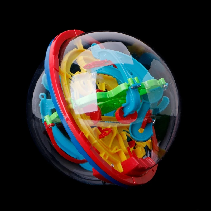 

100 Barriers 3D Magic Intellect Ball Balance Maze Game Puzzle Toy Kids Gift