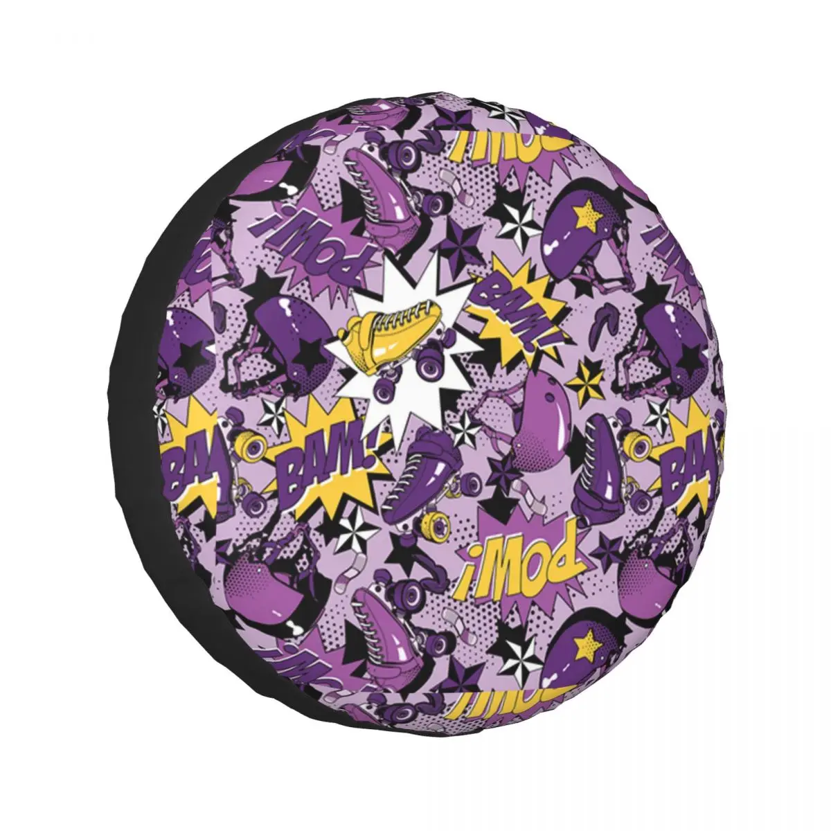 

Roller Skate Spare Tire Cover Universal Waterproof Protection Wheel Cover Fit for Jeep Trailer RV SUV Camper Vehicle