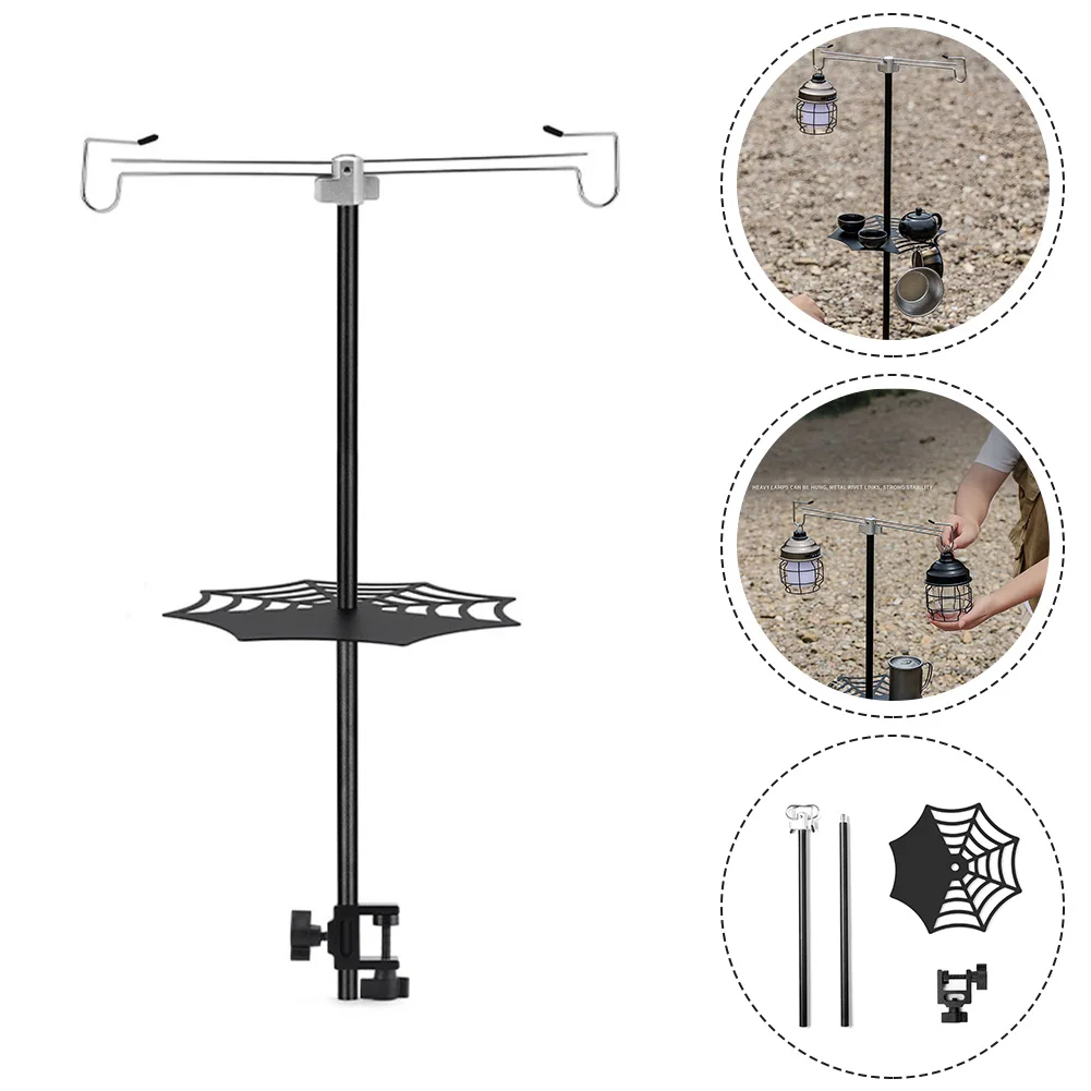 

Double Hook Light Stand Spider Board Easy To Use Lightweight Outdoor Portable