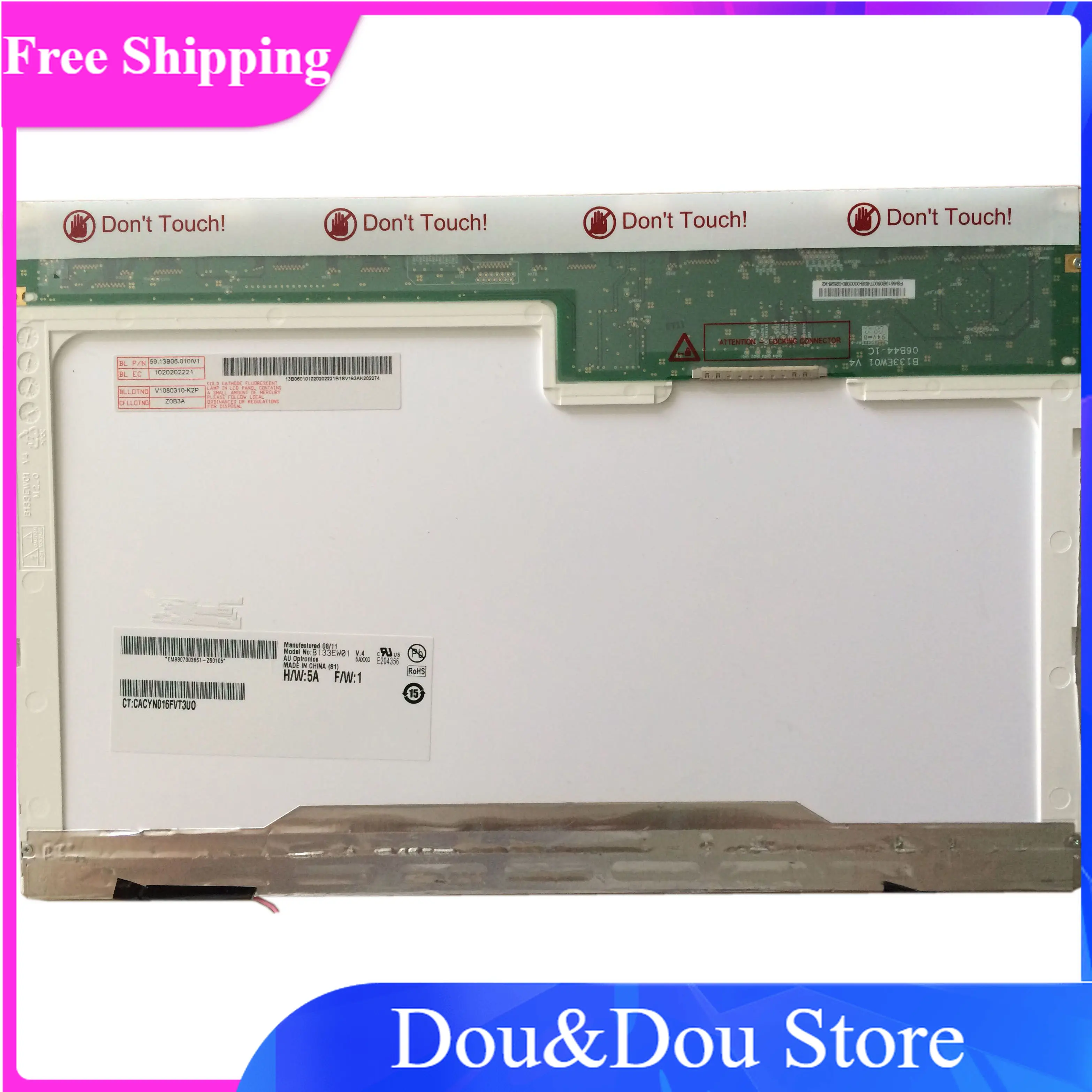 

B133EW01 V.4 fit LTN133AT01 LP133XW1 TL B1 B133EW01 V.9 LAPTOP 30 PIN for DELL 1330 1310 1320 LCD SCREEN