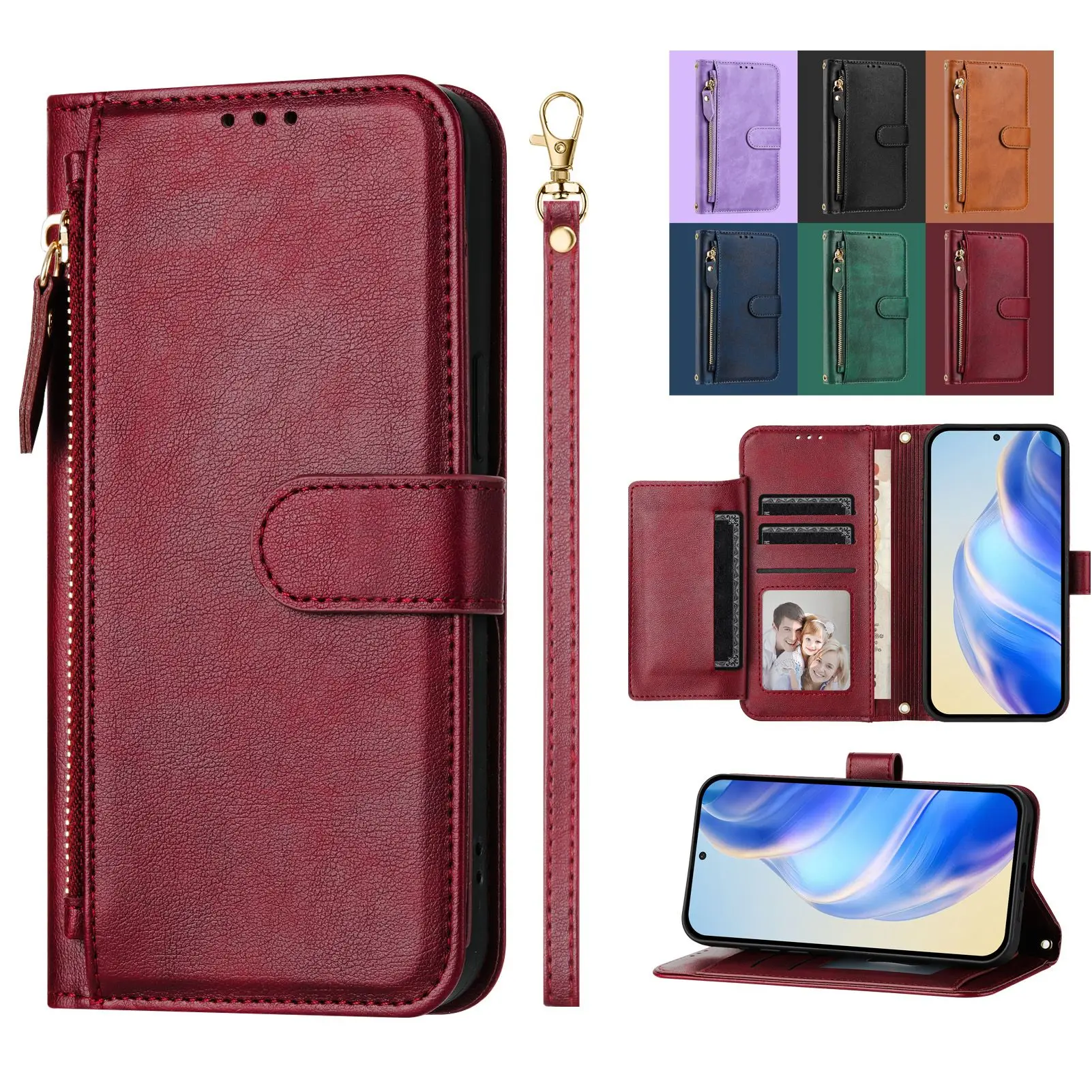 Sunjolly Cases for TCL 20R Stylus 303 201 30 Plus XE 30SE 306 305 AL02 Case coque Wallet Phone Covers