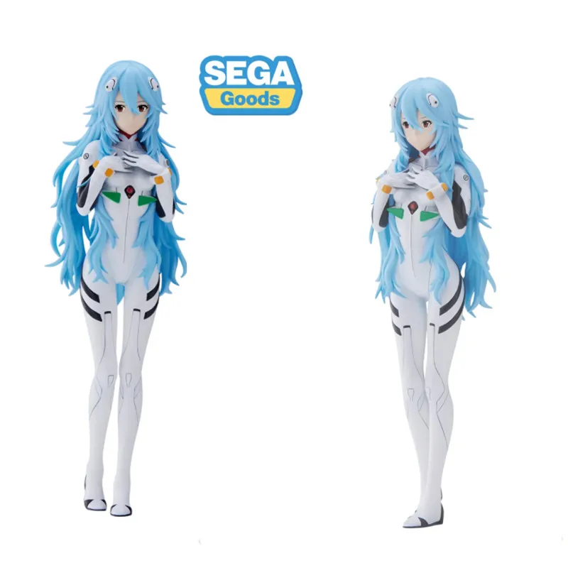 

SEGA SPM Original EVAGELION Anime Figure REI AYANAMI Action Figure Toys For Kids Gift Collectible Model Ornaments