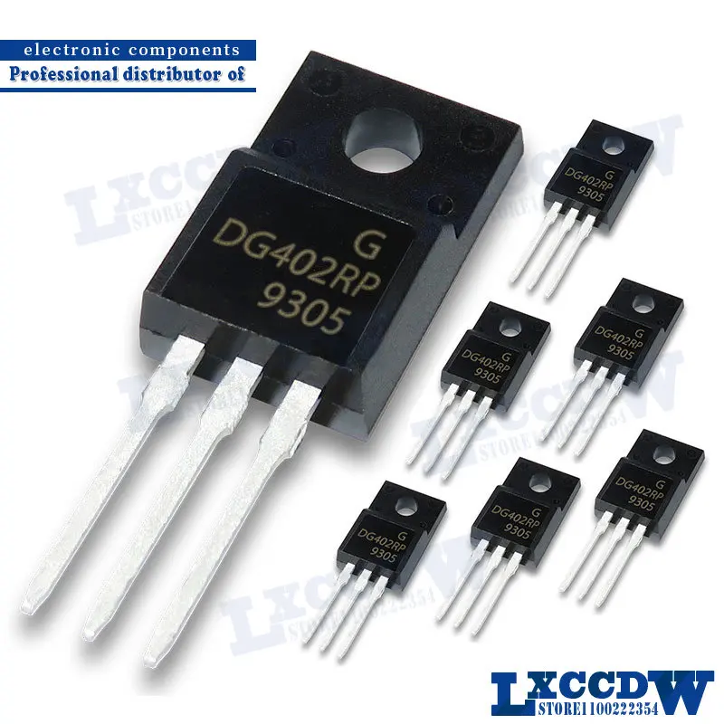 

10 шт DG402RP TO-220F DG402 TO220F TO-220 новый оригинальный