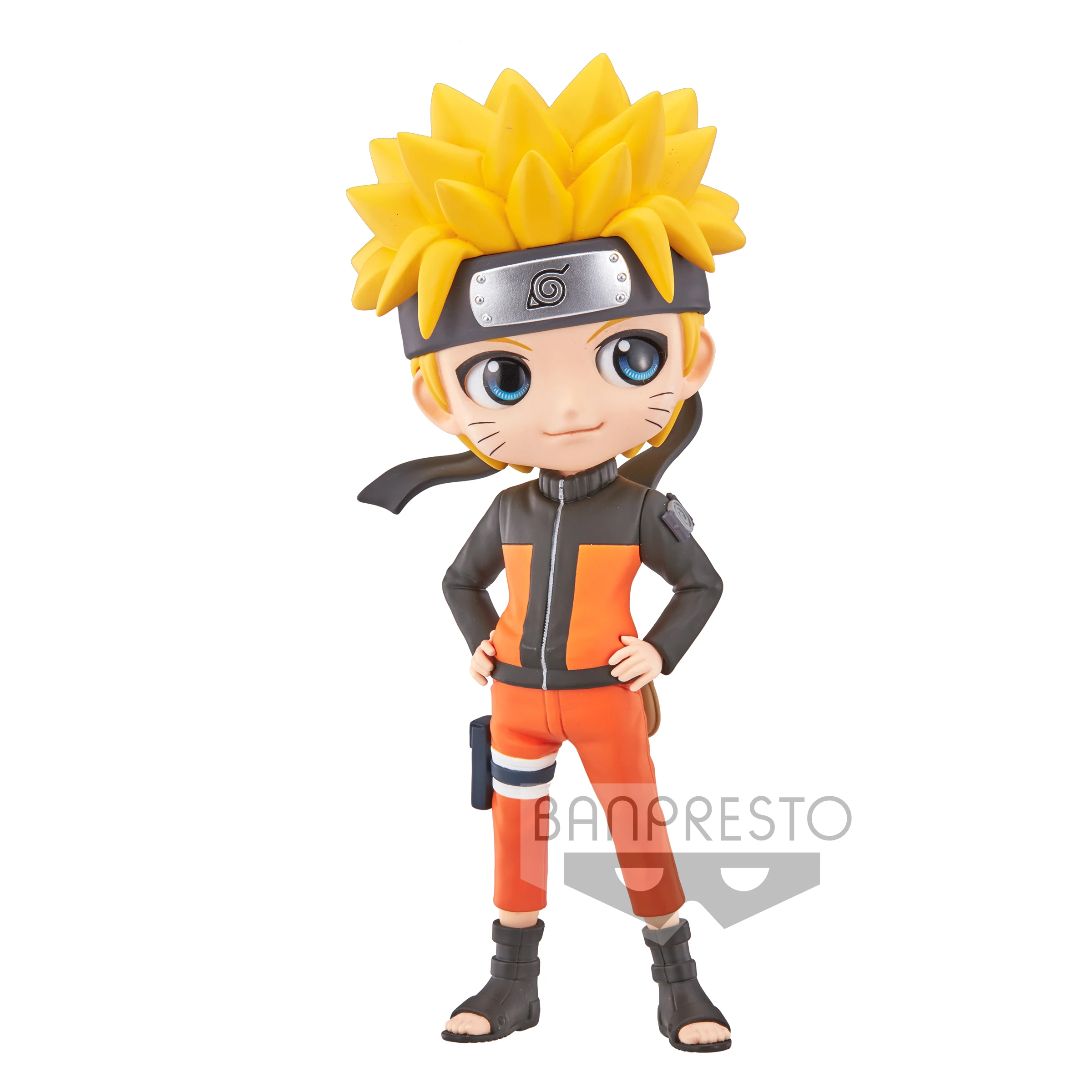 

Bandai Original Authentic Model Q Posket NARUTO Uzumaki Naruto Anime Action Figures Model Toys PVC Statue Model Toys Collection