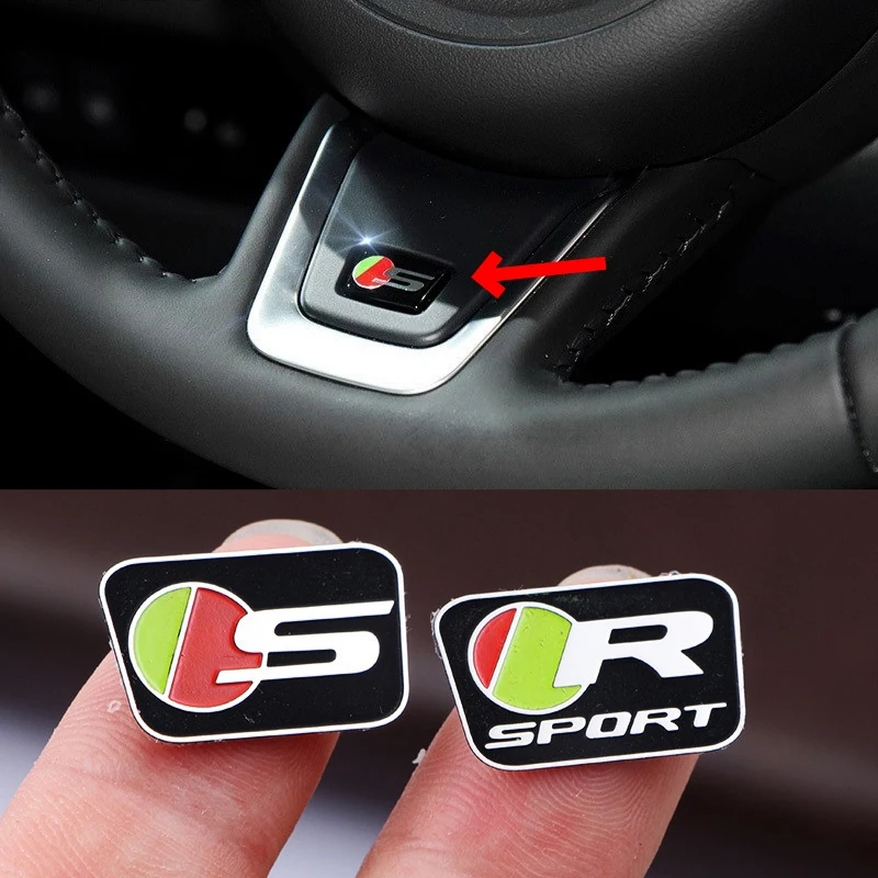 Металлический автомобильный 3d-центр рулевого колеса аксессуары для украшения