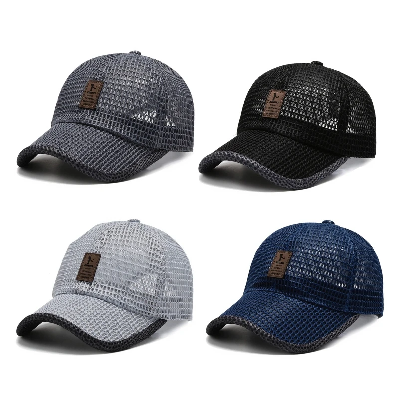 

Dry Running Baseball Summer Mesh Gorras Cap Cap Visor Mens Hat Sport Cool Fashion 2022 Hot Quick Outdoor Popular New