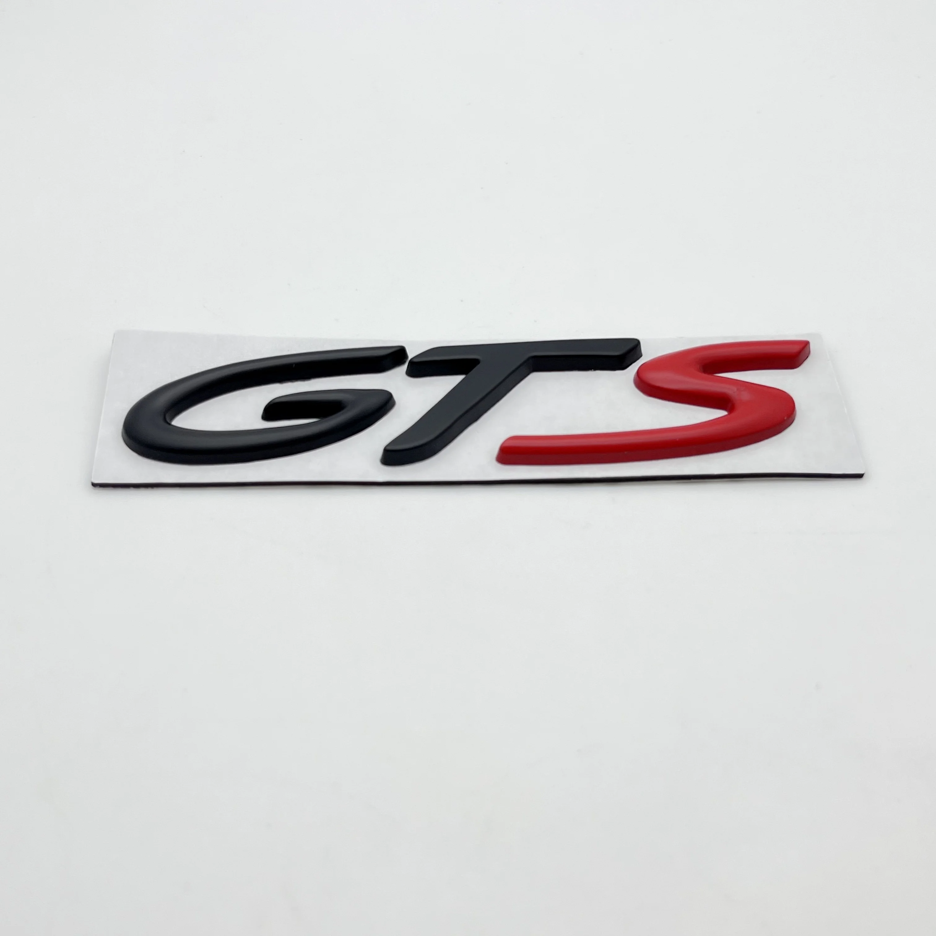 1 шт. металлическая наклейка с буквами GTS, задняя эмблема автомобиля, крыло, боковой задний хвост, значок багажника, наклейка, аксессуары для стиля для 911 718 928 901