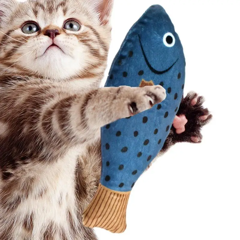 

Игрушка из кошачьей мяты, заполненная игрушка, мягкие котята, игрушки, милая мультяшная форма рыбы, забавная игрушка, котята, товары для чистки зубов, игра