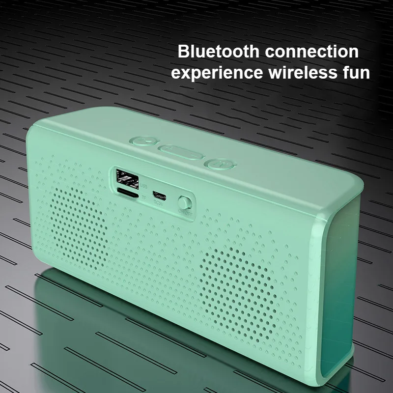 Bluetooth-динамик модный креативный бас Сверхдолгий срок службы аккумулятор для
