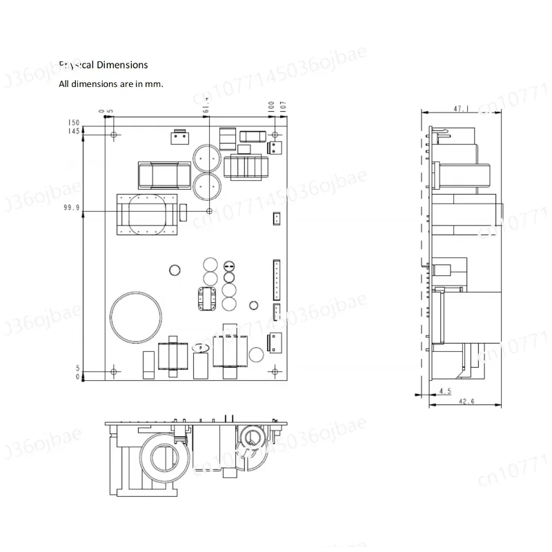 Модуль цифрового усилителя мощности 200ASC Mono аксессуары