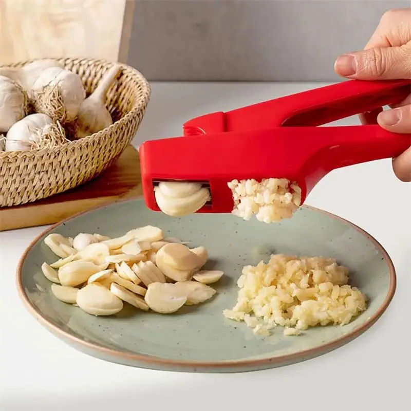 

2 in 1 Garlic Crusher Multi Functional Manual Press Garlic Grinding Grater Cutter Garlic Peeler Kitchen Accessories Tools