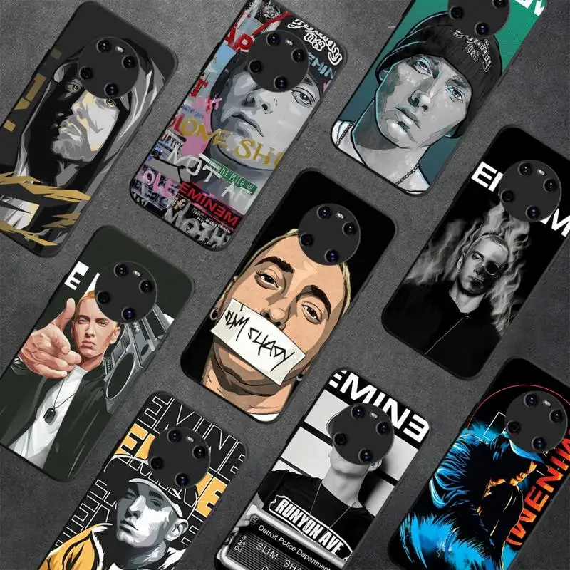 

Marshall Mathers Eminem Phone Case for Huawei Y 6 9 7 5 8s prime 2019 2018 enjoy 7 plus