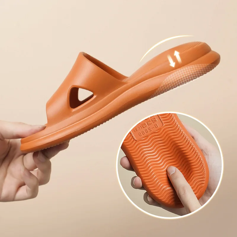 

2022 NEW Summer Slippers Bathroom Non-Slip Massage Slippers Slides Women Shoes Indoor Home Slippers Men Shoes for Couple