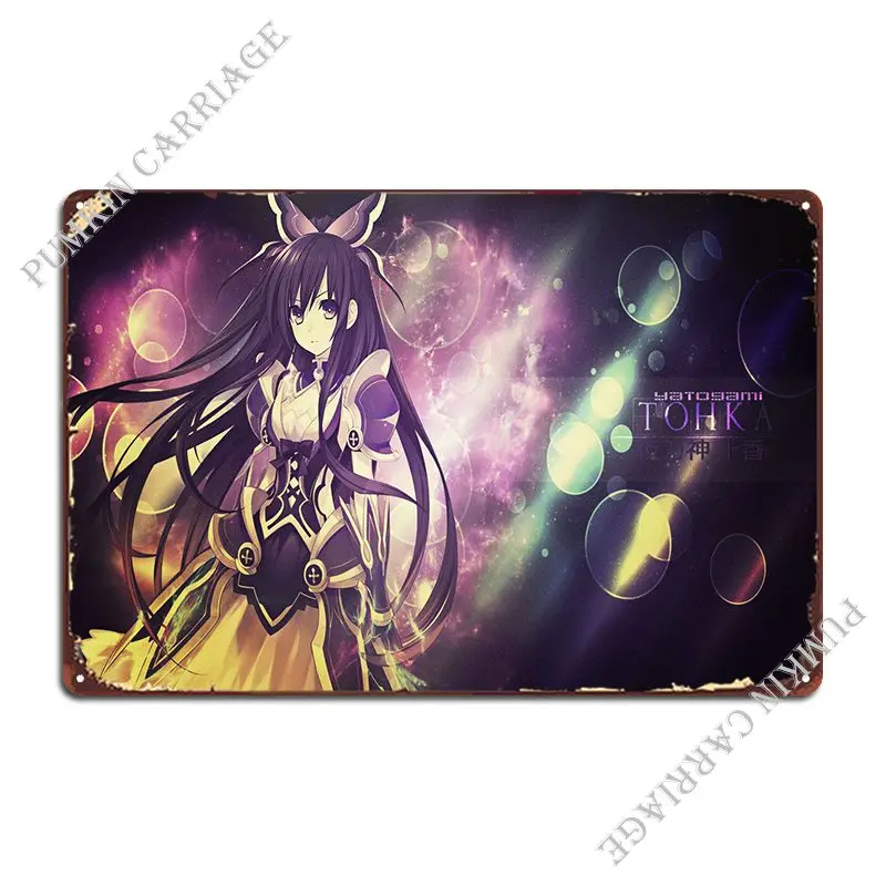 

Металлический плакат с надписью «Date A Live»