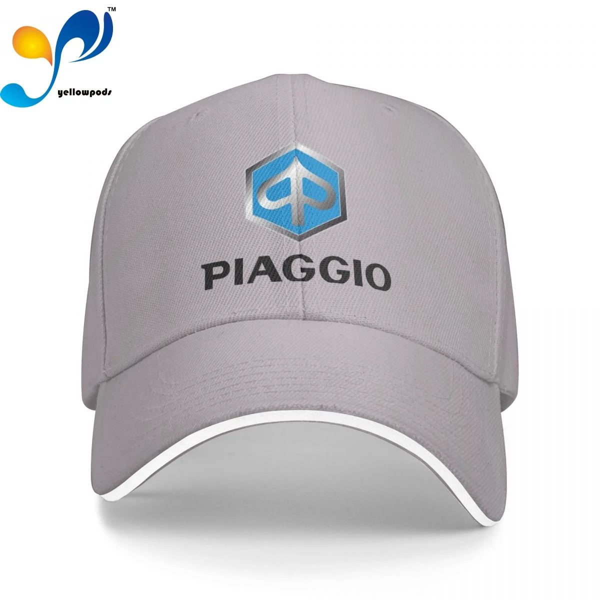 

Piaggio Men's New Baseball Cap Motorcycle logo Fashion Sun Hats Caps for Men and Women