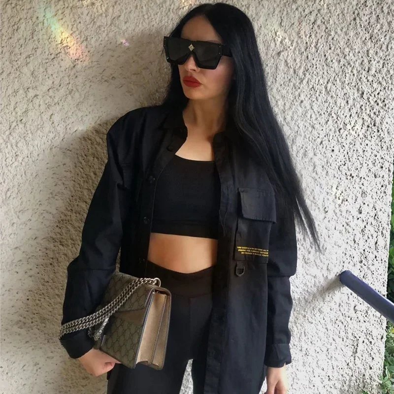 Солнцезащитные очки с квадратными линзами UV400 для мужчин и женщин