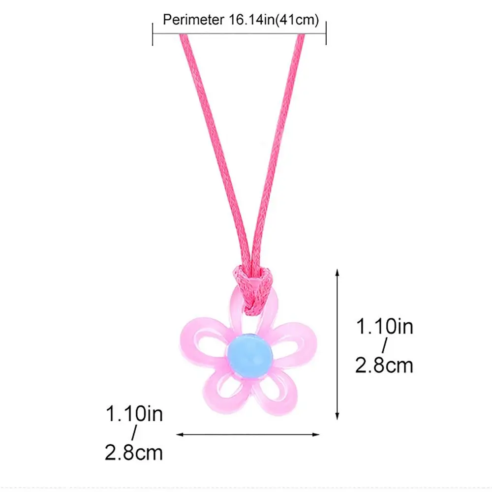 Женское цветочное ожерелье в пасторальном стиле