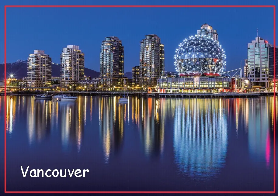 

Memorabilia Magnets 78*54*3mm Vancouver Souvenir Fridge Magnets 20264