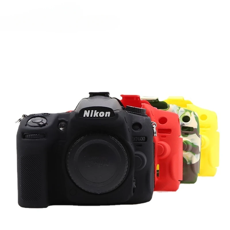 Хороший мягкий чехол для Nikon D850 D5300 D610 D600 D7000 D780 D3400 D3500 силиконовая резина сумка
