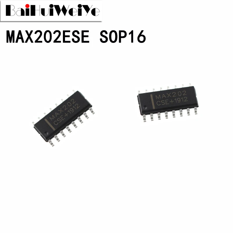 Набор микросхем MAX202 MAX202CSE MAX202ESE SOP-16 SOP16 SMD, оригинальный чипсет хорошего качества, 10 шт.