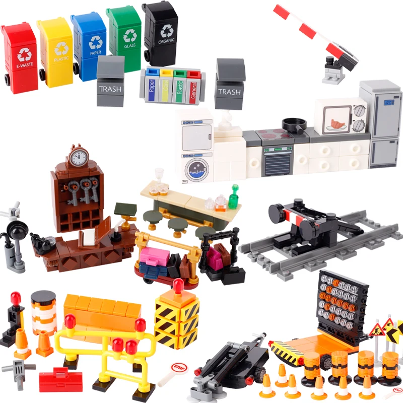 BRICKPANDA Конструктор Городские объекты 14+