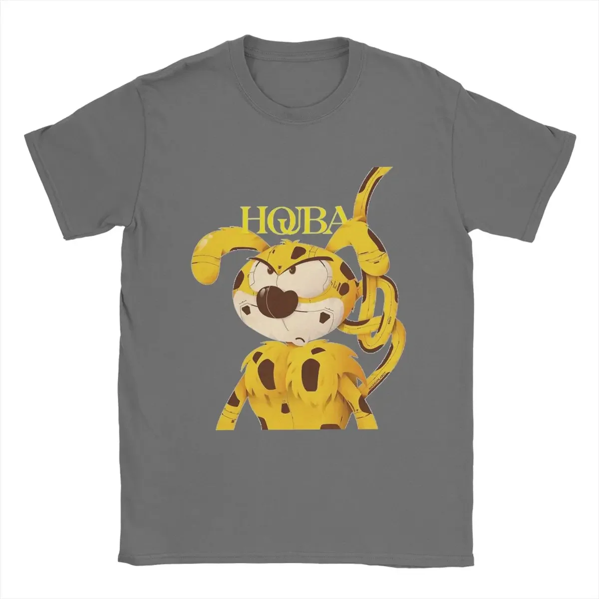 Фото Мужские футболки Marsupilami Houba, новинка, футболка с коротким рукавом и круглым вырезом, футболка из 100% хлопка, идея для подарка, топы, Новое поступление 2024 №3