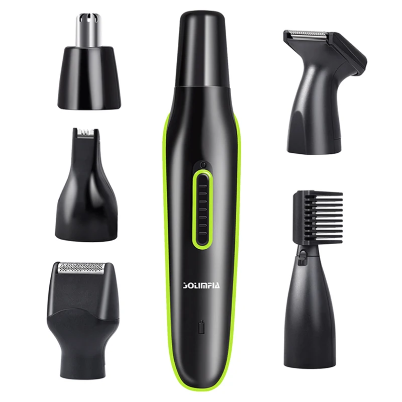 

Electric nose hair trimmer set Men's multi-function five-in-one trimmer Home male and female eyebrow trimmer nose trimmer
