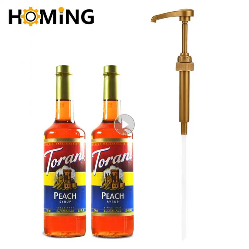 1 шт. дозатор для кофе сироп с насосом жидкости молока и чая портативный