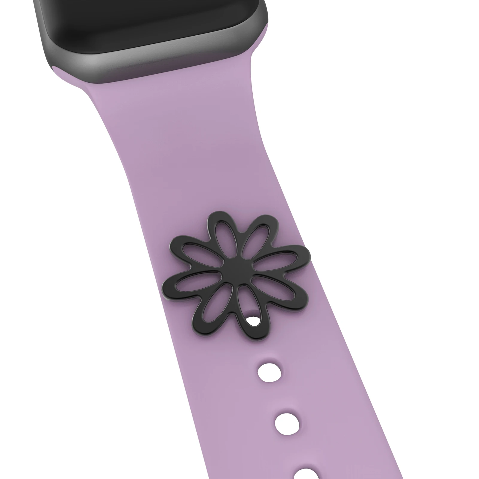 Металлический браслет для часов Apple Watch Series 7 6 5 4 3 2 1 украшение iWatch силиконовый