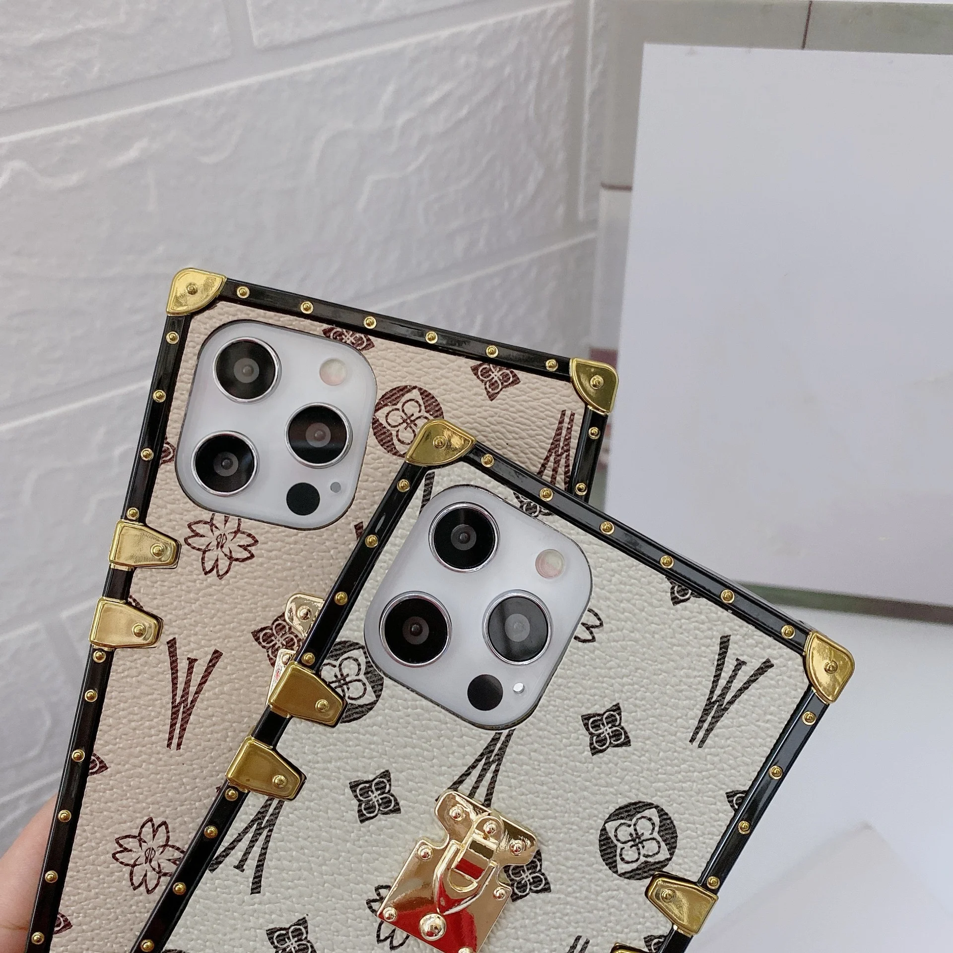 Новый роскошный модный кожаный чехол с цветочным рисунком для Samsung Galaxy S24 S23 S22 S21 S20