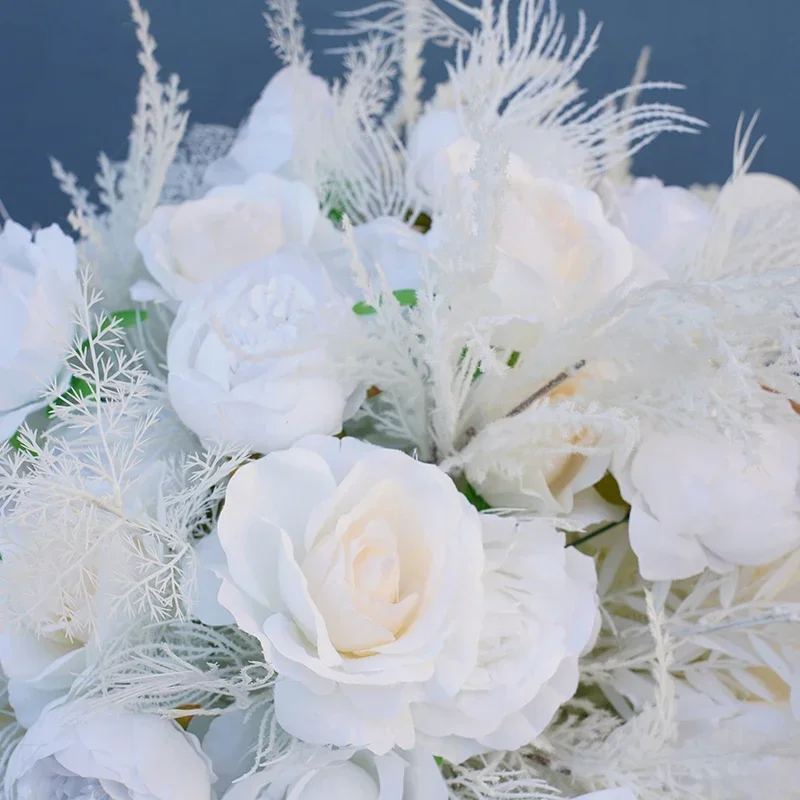 Украшение для веера Weiße Rose Nebel Гра из ПУ кожи украшение одежды