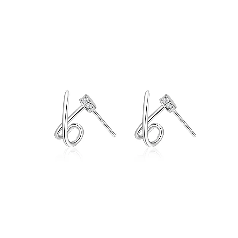 

Женские серьги с крестом для ногтей, Сияющие серьги с бриллиантами, роскошные серьги для влюбленных, ювелирные изделия, подарочные серьги для женщин