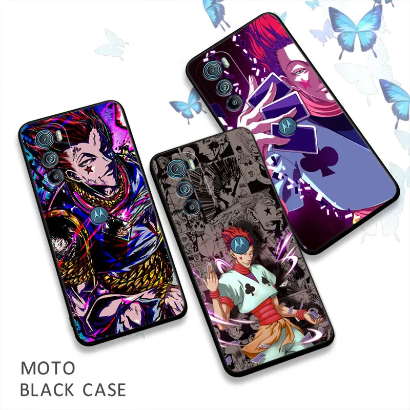 

HunterXHunter Hisoka Anime Coque For Motorola Moto Edge 40 30 20 Pro Neo Lite One Fusion Plus G Stylus Phone Case Silicone Cover
