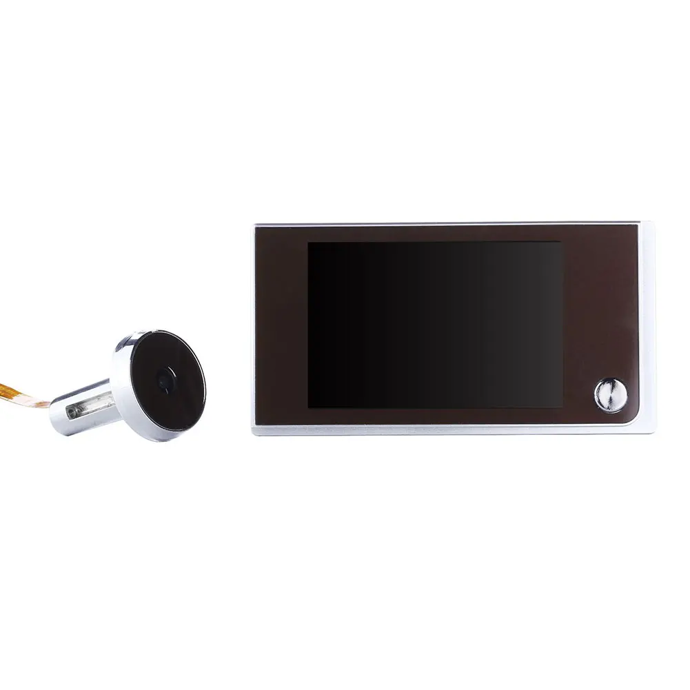 

Digital Easy Install Home Security Multifunction Intelligence Zinc Alloy Anti Theft LCD Display Wireless Peephole Doorbell