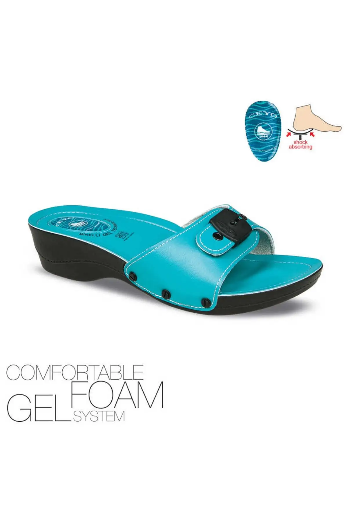 

Minelli Topuklu-2 Turquoise Women 'S Slippers