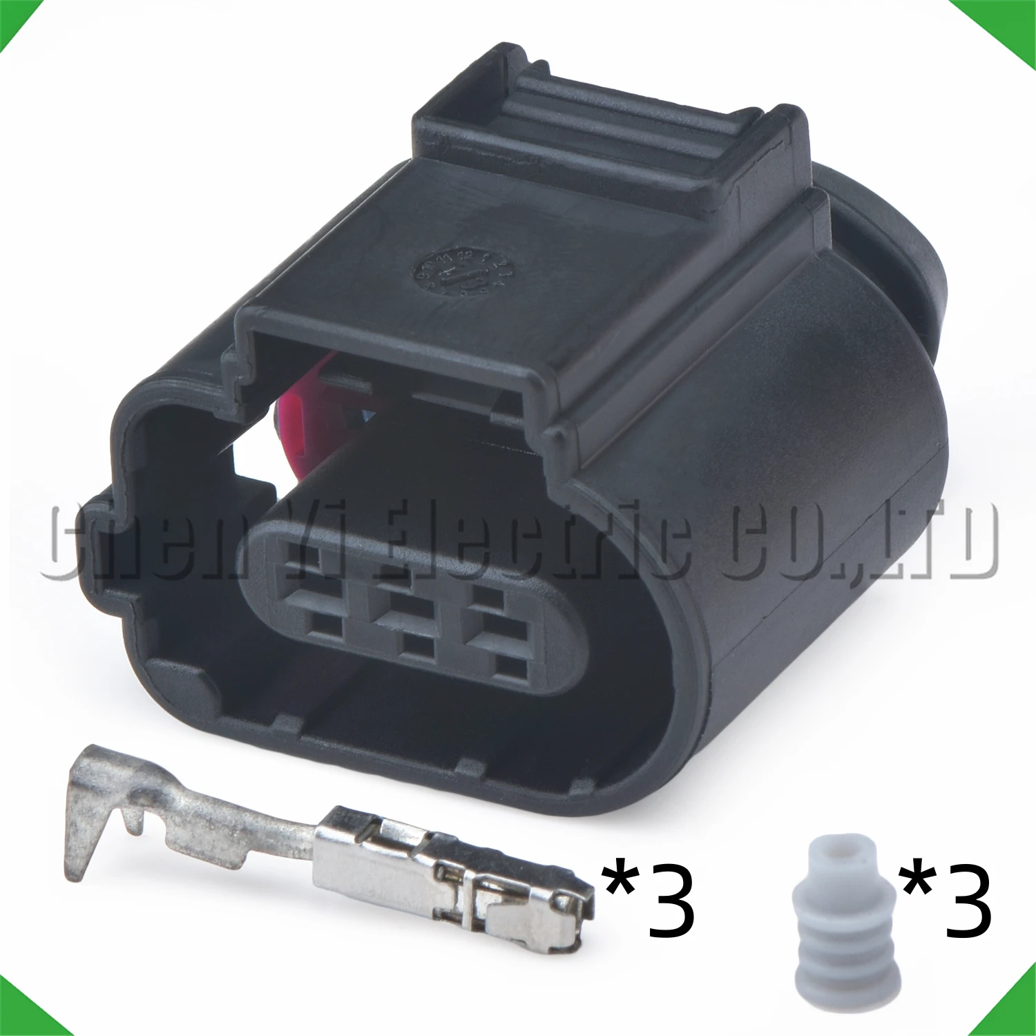 

3-контактные автомобильные разъемы, задний фонарь, противотуманная фара, датчик коленчатого вала, разъем жгута проводов 8K0973703 A B C D F для VW Audi