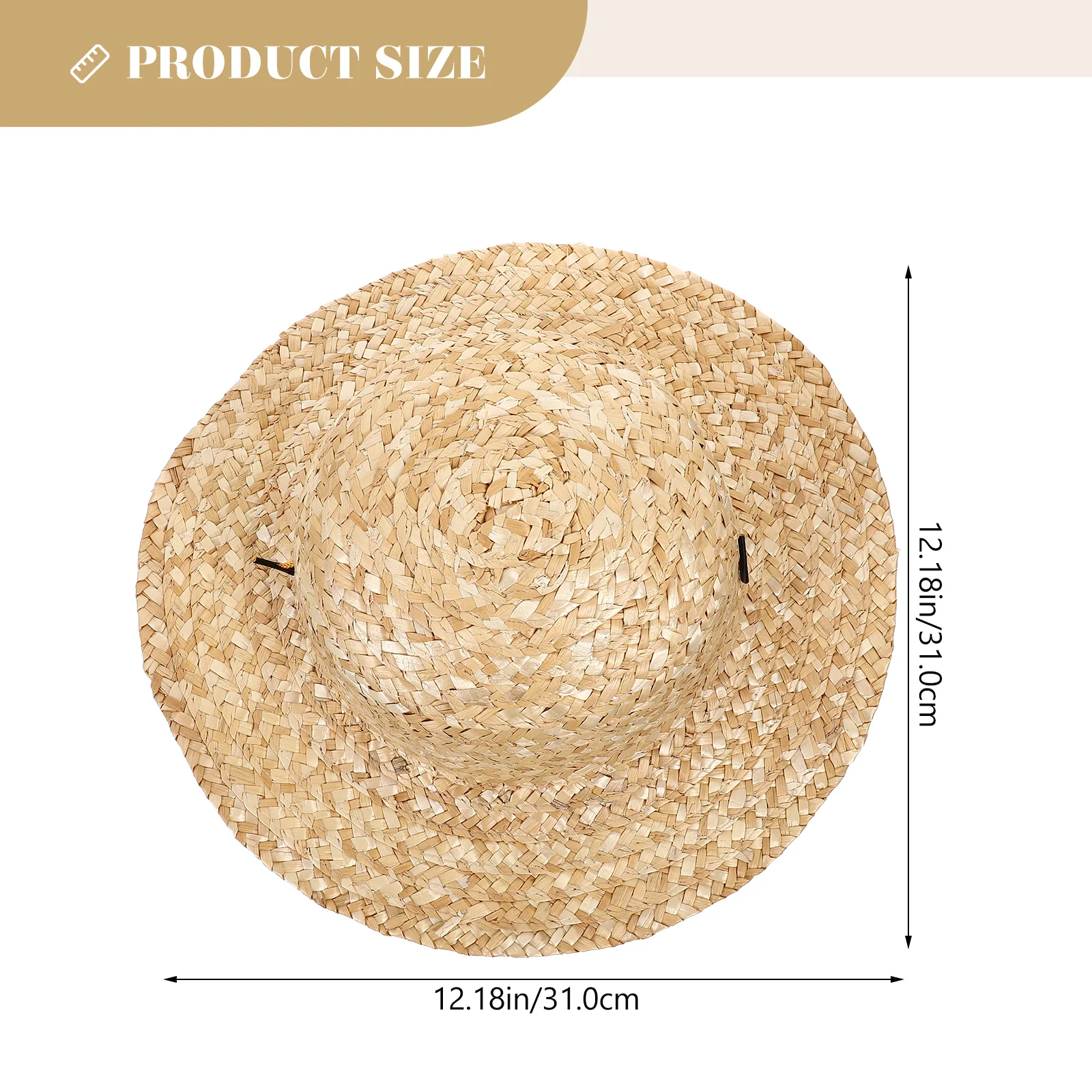Детские плетеные шляпы из соломы |