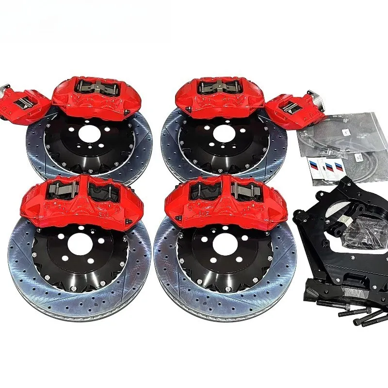 Фото Комплект тормозных дисков Big Brake Kit HT250/G3000/G3500, сертифицированный по ISO9001/TS16949, для Integra De5, Tsx, Rdx, Rl 2005-2021, гарантия 1 год №1