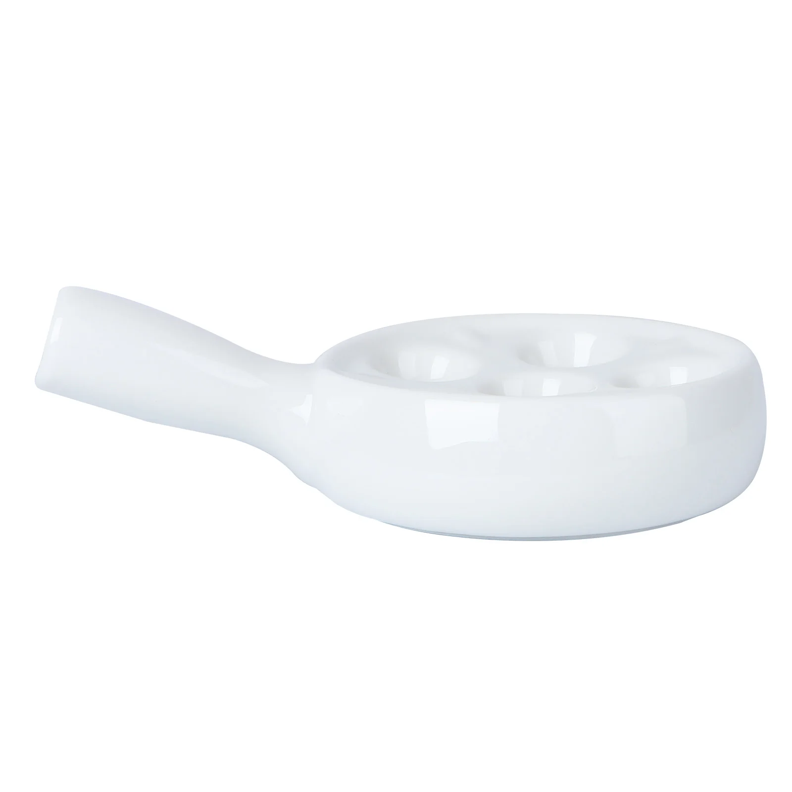 

Escargot Plate Dish Snail Serving Cooking Tray Baking Ceramic Dishes Conch Pan Bowls Holes Mushroom Utensils Oyster Platter